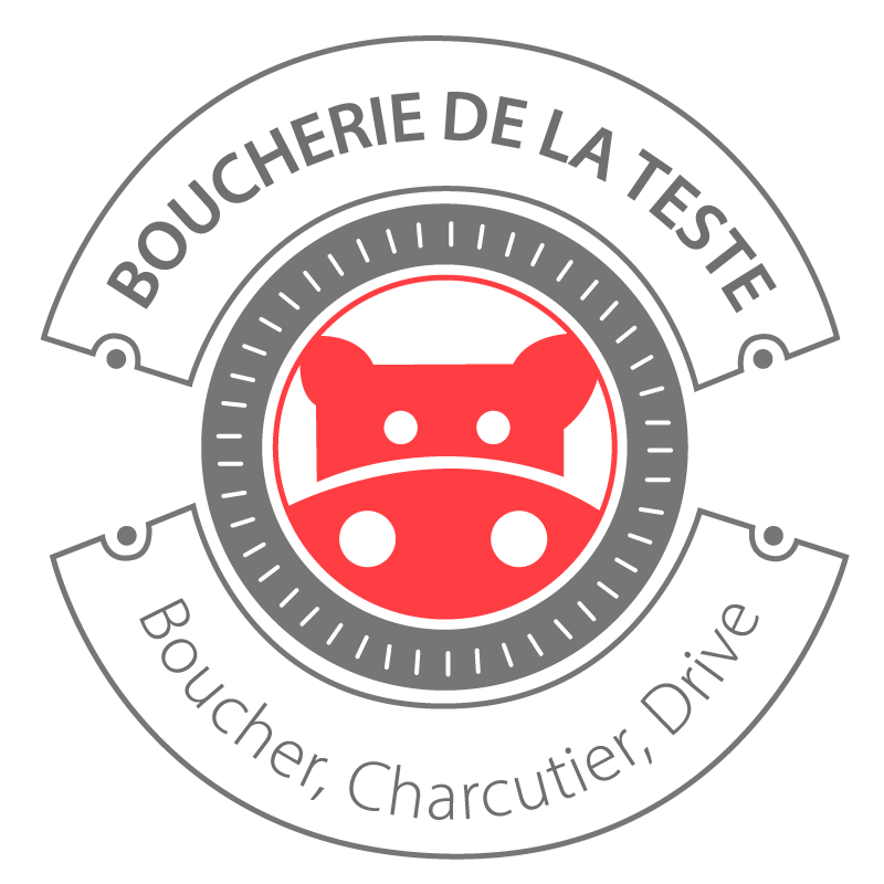 Logo boucherie de la Teste